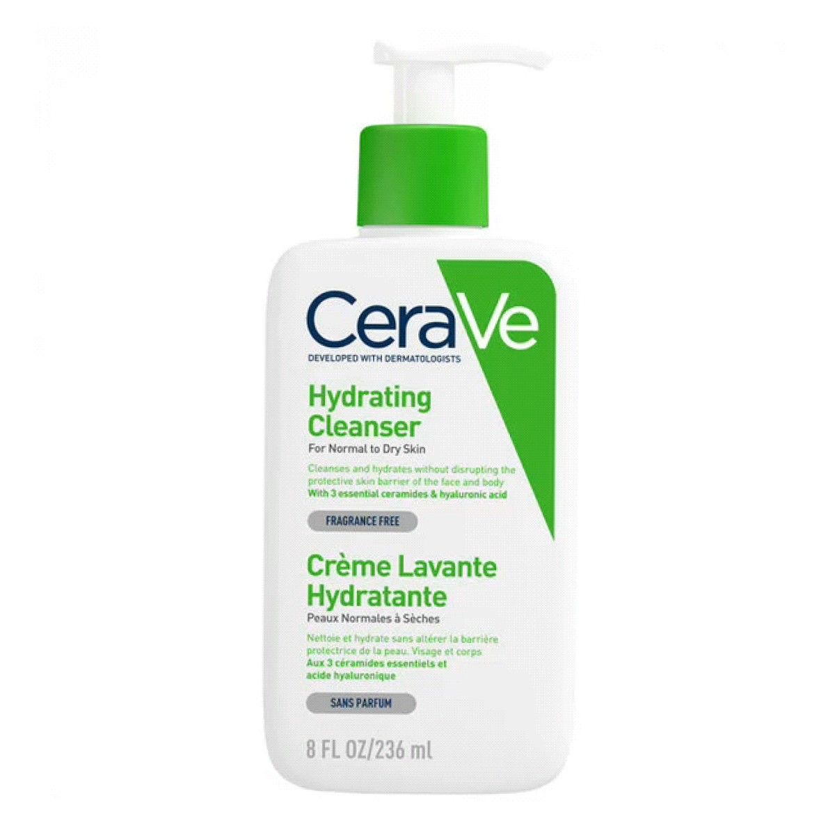 Saravi Normal-dry Skin Cleansing Gel 236ml ژل شوینده پوست نرمال تا خشک سراوی 236 میل