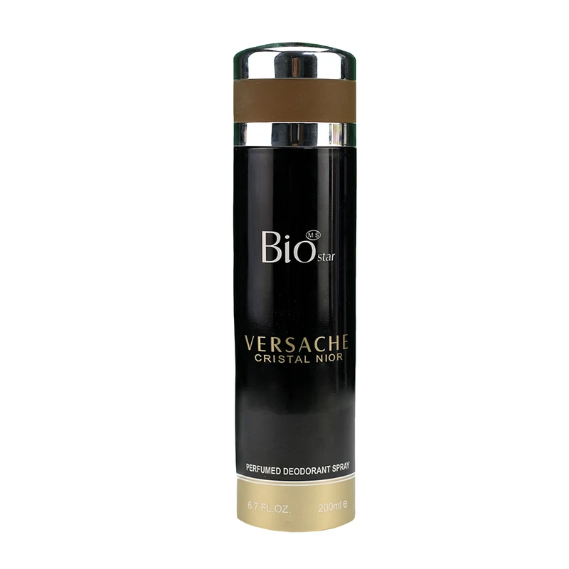 Aspry Bdn Byv Astar Rayhh Versache Cristal Nior اسپری بدن بیو استار رایحه VERSACHE CRISTAL NIOR