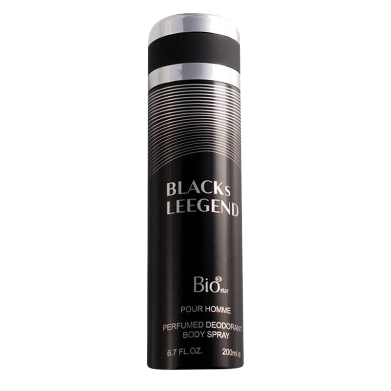Aspry Bdn Byv Astar Rayhh Blacks Leegend اسپری بدن بیو استار رایحه BLACKS LEEGEND