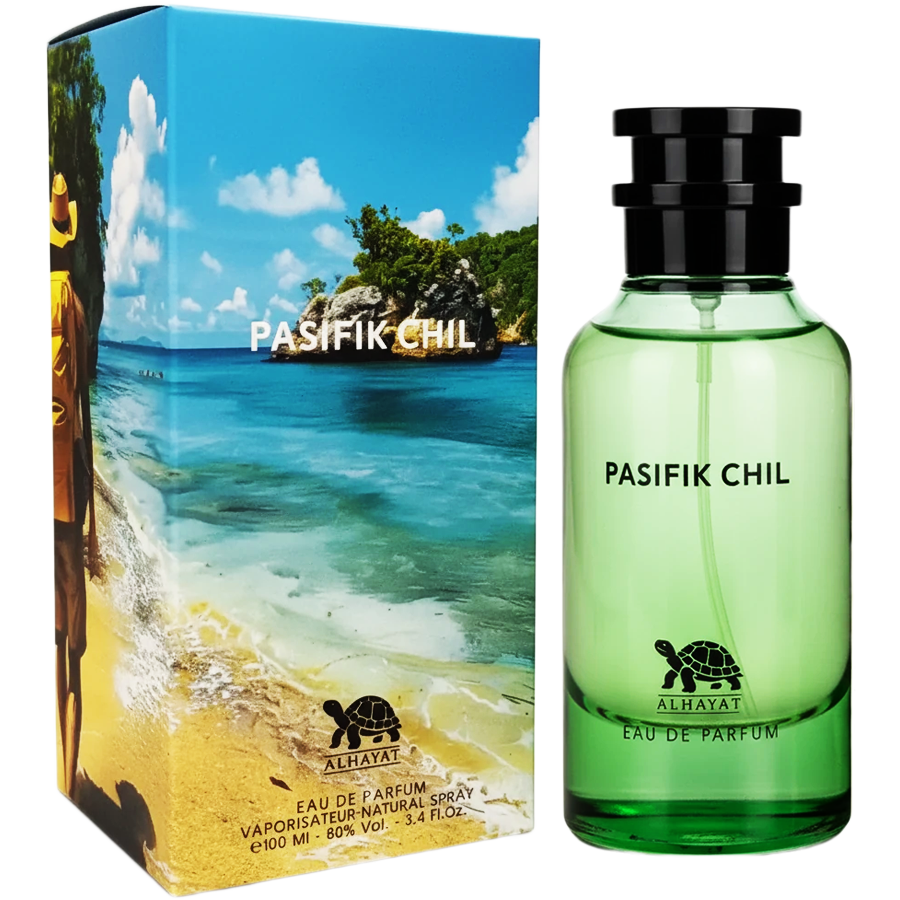 Atr Adv Prfyvm Psyfyk Chyl Alhyat عطر ادو پرفیوم پسیفیک چیل الحیات