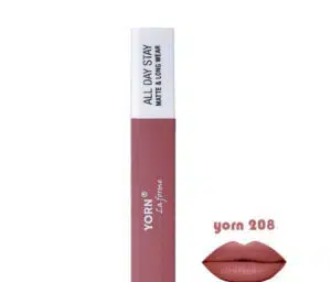 Rzh Lb Maya Mat 208 Yvrn رژ لب مایع مات 208 یورن